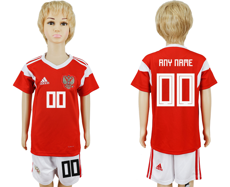 2018 World Cup Children football jersey RUSSIA CHIRLDREN YOUR NA